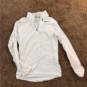 Nike White Long Sleeve Top
